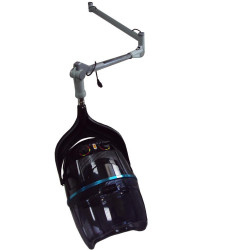 SECADOR DE CASCO AEREO NEGRO 2 VELOCIDADES