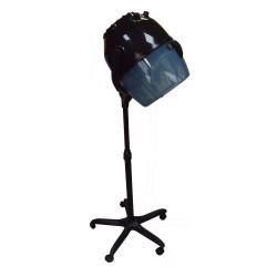 SECADOR DE CASCO CON PIE NEGRO 2 VELOCIDADES