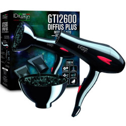 SECADOR PROFESIONAL CON DIFUSOR NEGRO GTI 2600
