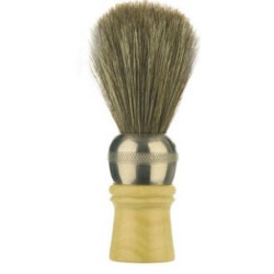 BROCHA DE AFEITAR PELO MARRON BARBERSHOP VIE LONG