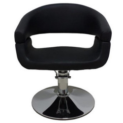 SILLON DE PELUQUERIA NEGRO S26N