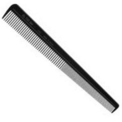 PEINE ESPECIAL PELUQUERO 18 CM NEGRO EUROSTIL
