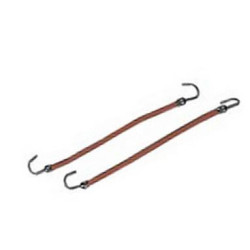 CARTON 12 GOMAS CON GANCHO MARRON EUROSTIL
