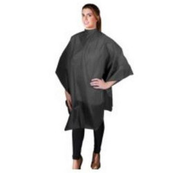 PEINADOR NEGRO 136X124 VELCRO EUROSTIL