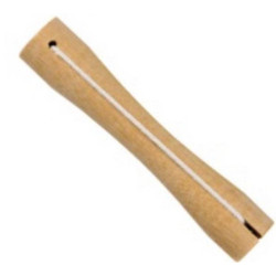 BOLSA 6 BIGUDIES MADERA N.10 EUROSTIL