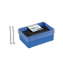 CAJA 200 CLIPS NEGRO 60MM EUROSTIL