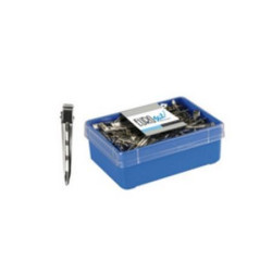 CAJA 120 PINZAS GRANDES EUROSTIL