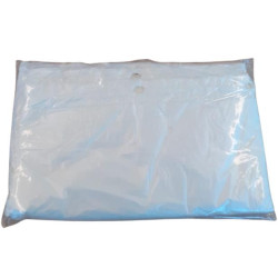 FUNDAS DE PLASTICO PARA RESPALDO 58X30 CM. 100 UDS