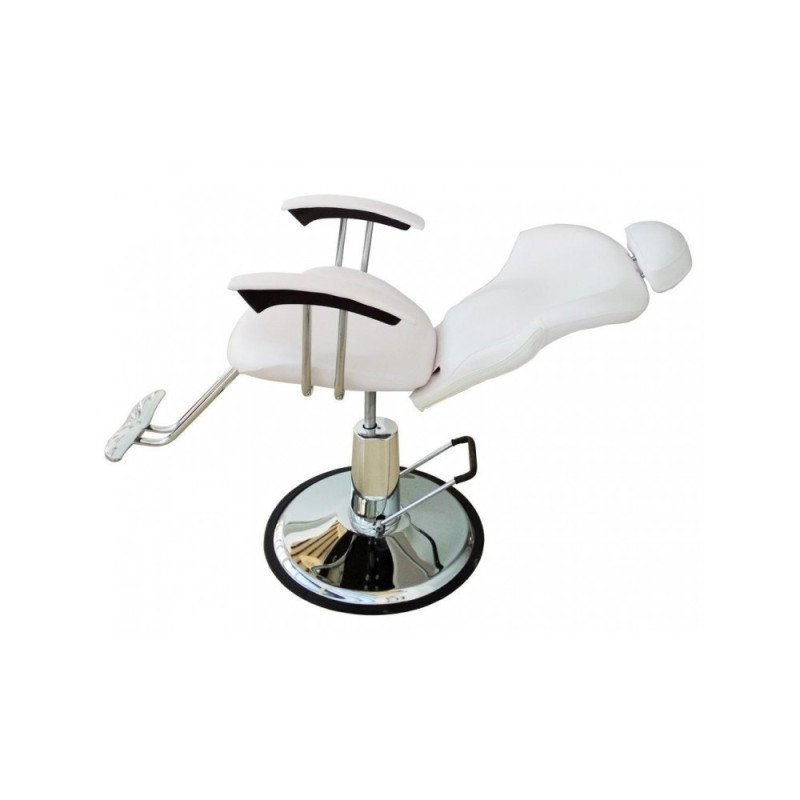 SILLON ARES TAPIZADO BLANCO - 3