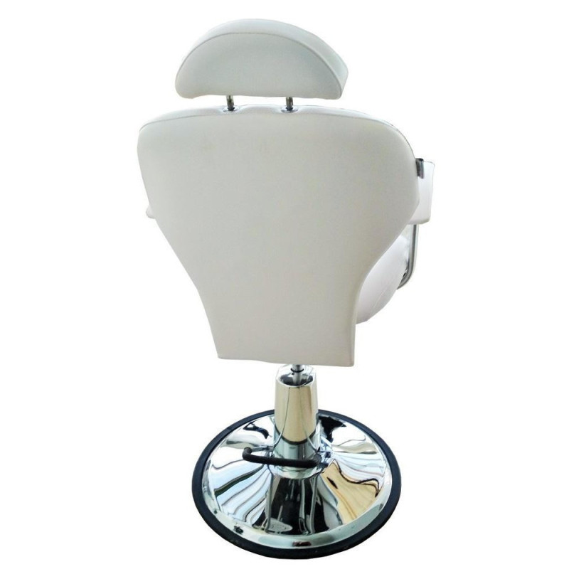 SILLON ARES TAPIZADO BLANCO - 4