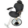 SILLON ARES TAPIZADO NEGRO - PQ - 1