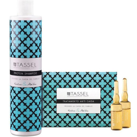 PACK ANTICAIDA DE 12 AMPOLLAS + CHAMPU 400 ML - 1