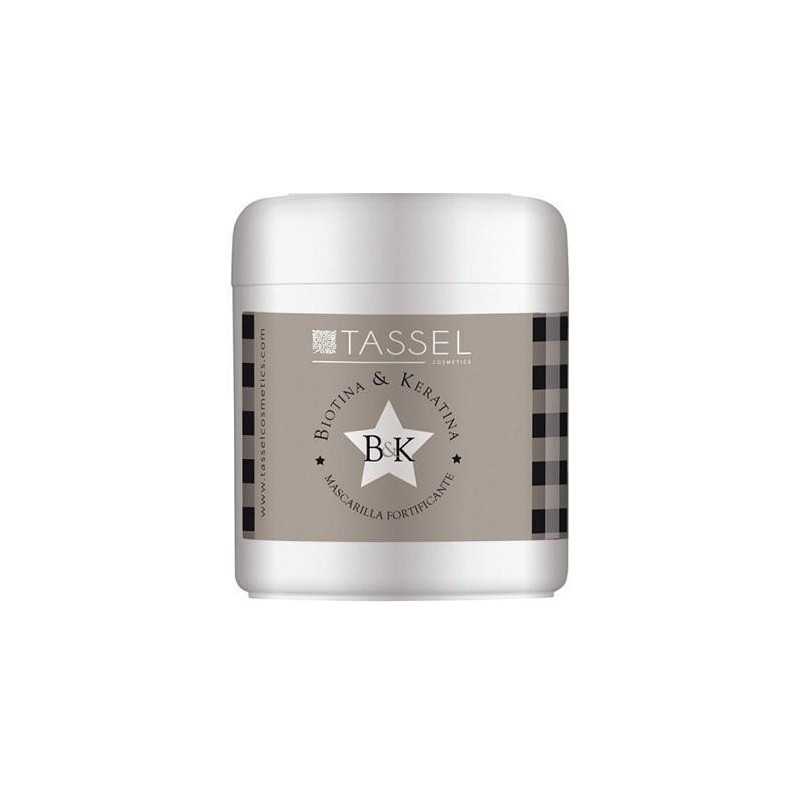 MASCARILLA CON KERATINA Y BIOTINA TASSEL 500ML - 1