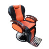 SILLON APOLO TAPIZ NARANJA Y NEGRO - 4