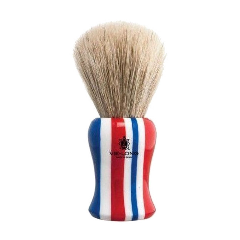BROCHA DE AFEITAR PELO BLANCO BARBERSHOP VIE LONG - 1