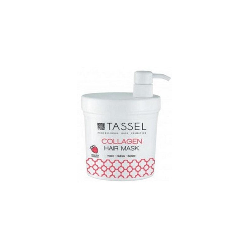 MASCARILLA CAPILAR CON COLAGENO FRESA TASSEL 1000ML - 1