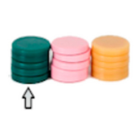 CERA CALIENTE VERDE PROFESIONAL EN DISCO 1000GR FLYING - 1