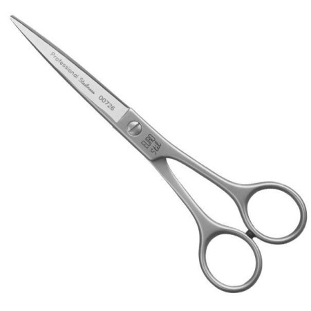 TIJERA PROFESIONAL INOXIDABLE SATINADA 6" EUROSTIL - 1