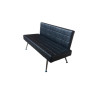 SOFA DE ESPERA ECO TAPIZ NEGRO - 1