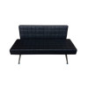 SOFA DE ESPERA ECO TAPIZ NEGRO - 3