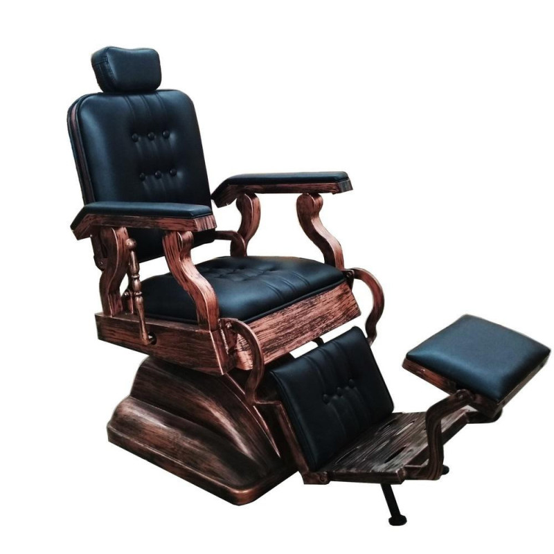 SILLON POSEIDON TAPIZADO NEGRO - 1