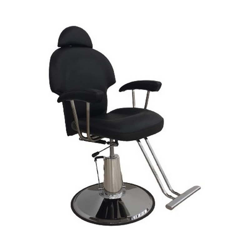 SILLON ARES TAPIZADO NEGRO - 3