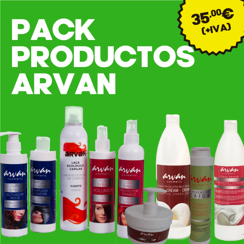 SUPER PACK PRODUCTOS ARVAN - 1