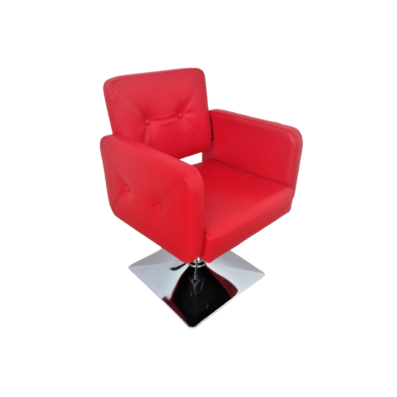 SILLON ATENEA TAPIZ ROJO - 4