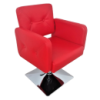 SILLON ATENEA TAPIZ ROJO - 4
