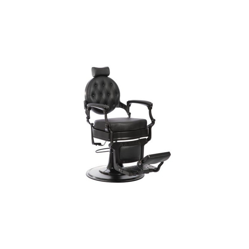SILLON BARBERO NEGRO MODELO VINTAGE - 1