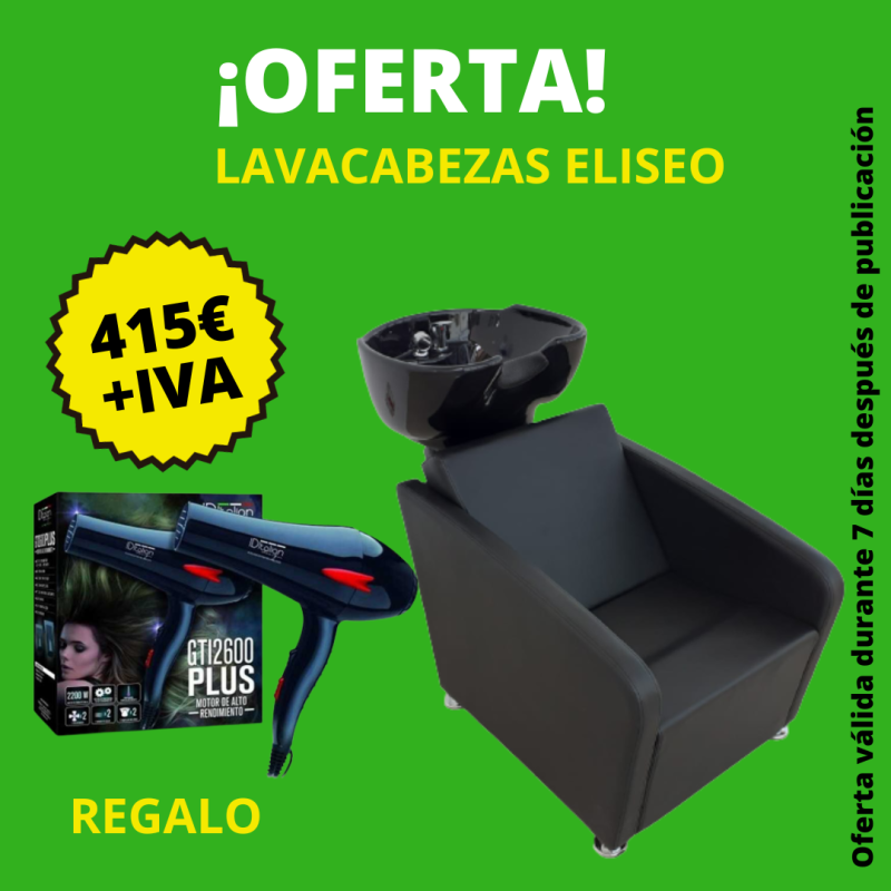 LAVACABEZAS ELISO + SECADOR REGALO - 1