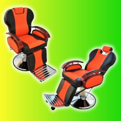 PACK DOBLE SILLON APOLO Naranja y Negro