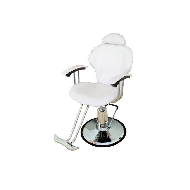 SILLON ARES TAPIZADO BLANCO - 8